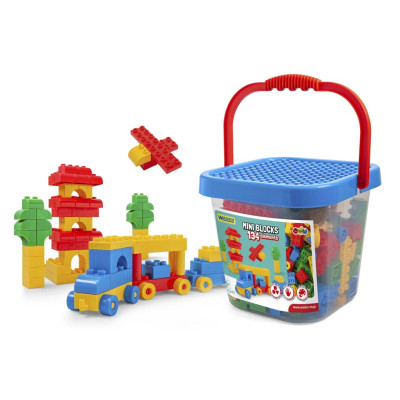 Конструктор Wader Ведро с конструктором большое (41340) Винница - изображение 3