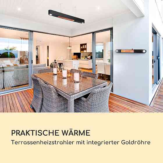 Вивчальний нагрівач Gold Bar Shine 2000 Вт 2 світлодіоди алюміній (Німеччина, читати опис) Рівне