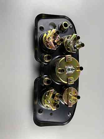 Щиток приладів ГАЗ-53 УАЗ у зборі 4 покажчики + спідорметр + 3 ""вічка"" під підсвічування панель приладів Мукачево