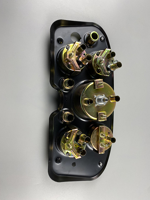 Щиток приладів ГАЗ-53 УАЗ у зборі 4 покажчики + спідорметр + 3 ""вічка"" під підсвічування панель приладів Мукачево - фото 6