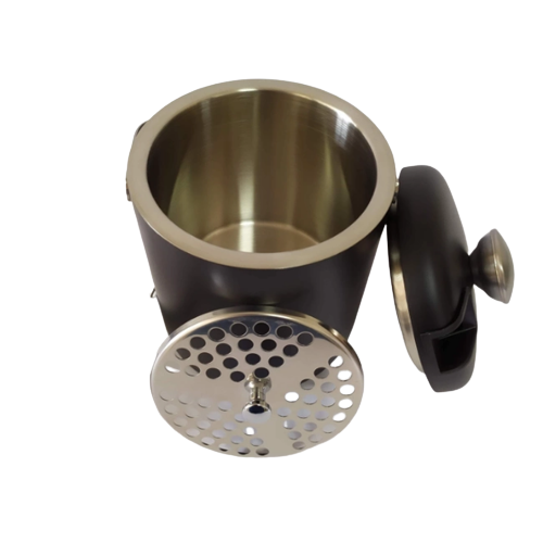 Відро для льоду чорне 7767 KAMILLE Житомир