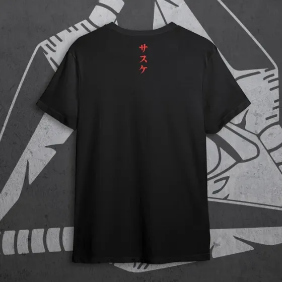 Футболка для підлітка хлопчика з принтом Наруто Кунаї Саске Розмір 160 Anime10295 Дніпро