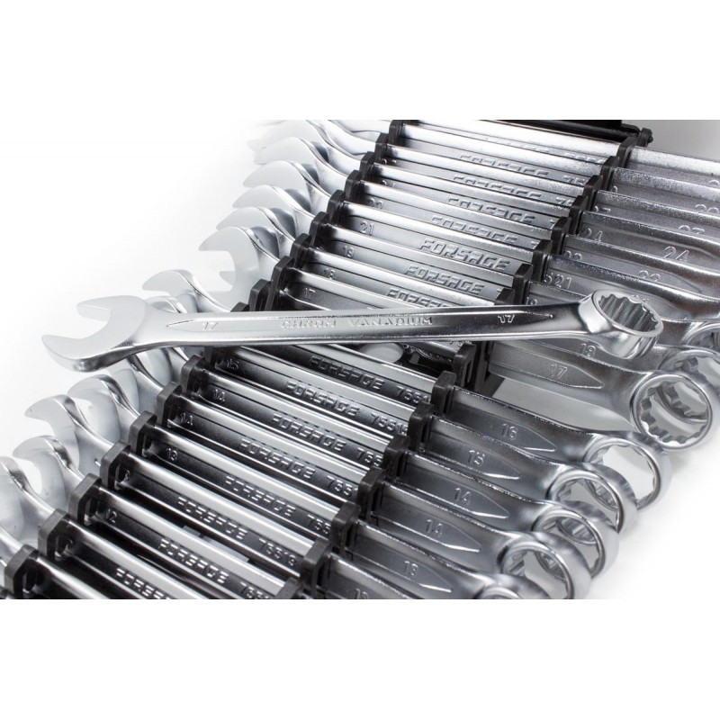 Набор ключей комбинированных 25пр.(6-32мм),в пластиковом держателе F-5261MP Одесса - изображение 2