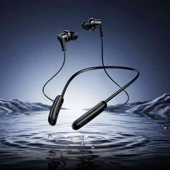 Беспроводные спортивные наушники HOCO ES75 Niya neck-hanging BT headset Black Одесса