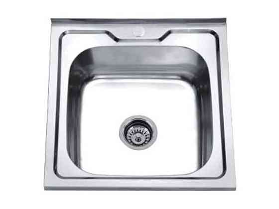 Мійка накладна 500x500x160 мм Z5050-06-160E (SATIN) ТМ ZERIX Київ