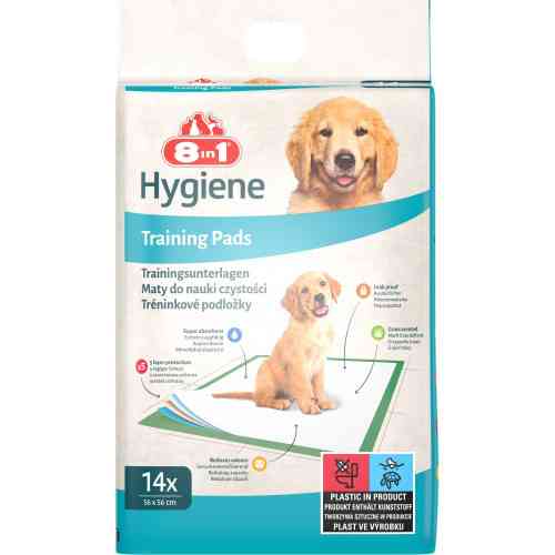 Пелюшки 8in1 Training Pads для собак, 56x56 см, 14 шт Київ