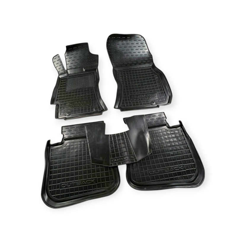 Килимки Субару outback 2015-2020 борт 2,5см, з перемичкою салону Мукачево - фото 1