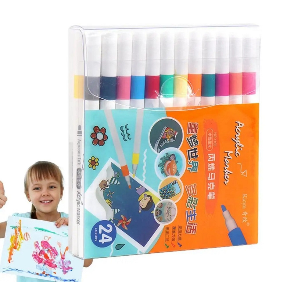 Акриловые Маркеры для разных типов поверхности 24 Шт Киев - изображение 5