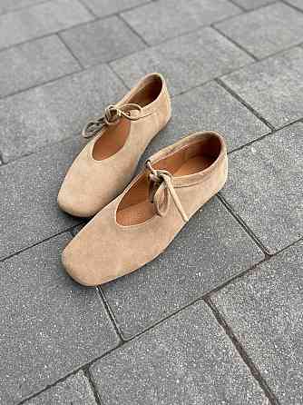 SEE SEVEN Балетки жіночі SEE SEVEN 1770 пісочна (весна-осінь, замша натуральна) (5847) 40 Коломия