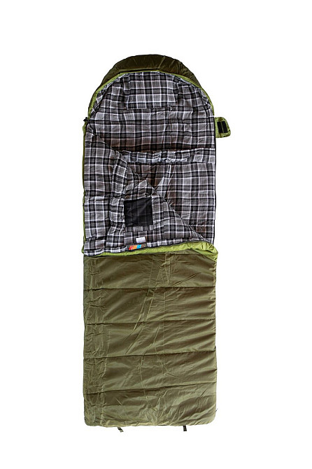 Спальный мешок Tramp Kingwood Regular одеяло правый dark-olive/grey 220/80 UTRS-053R Киев - изображение 2