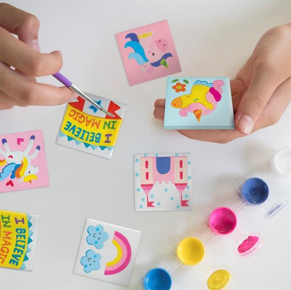 Набор для раскрашивания магнитов 4M Единороги (00-04740) Харьков - изображение 5