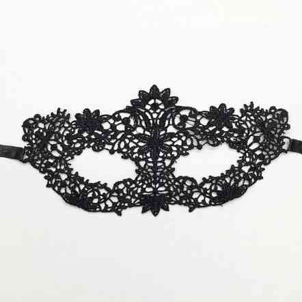 Маска ажурна для обличчя one size чорний Київ
