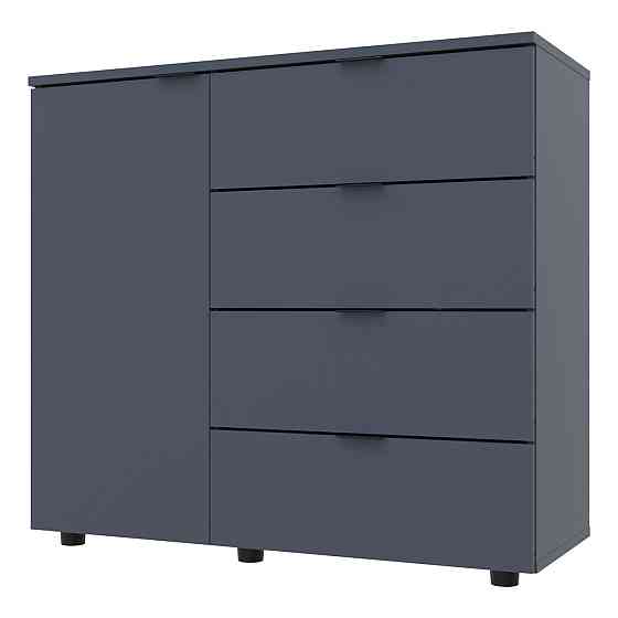 Комод в гостиную Doros Гелар GС1 100х40х81,2 см Графит (DRS-011288) Днепр