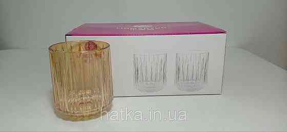 Набір склянок 6 шт OLens "Янтарний Дюк" 250 мл для дому та ресторанів Київ
