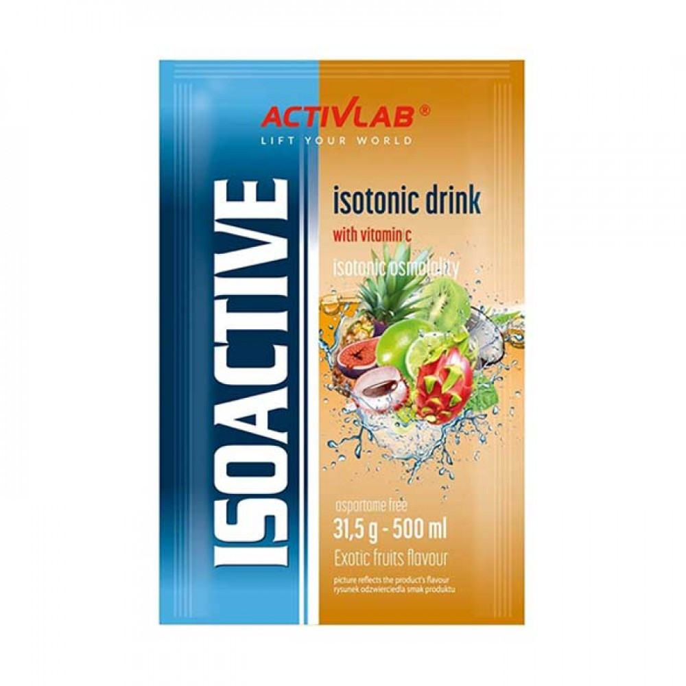 Iso Active  31,5g 1sachet (Exotic fruits) Луцк - изображение 1