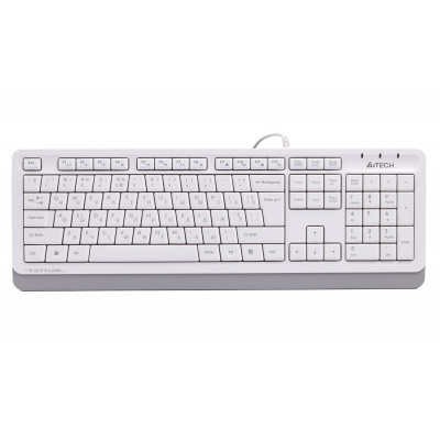 Клавіатура A4Tech FKS10 USB White (4711421963534) Вінниця - фото 1