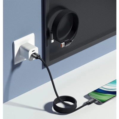 Дата кабель USB 2.0 AM to USB-C 1.0m 7A black Essager (EXCT-TD01-P) Винница - изображение 8