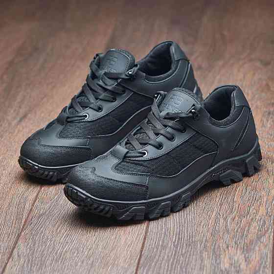 Тактичні літні кросівки сетка, чорні Харків