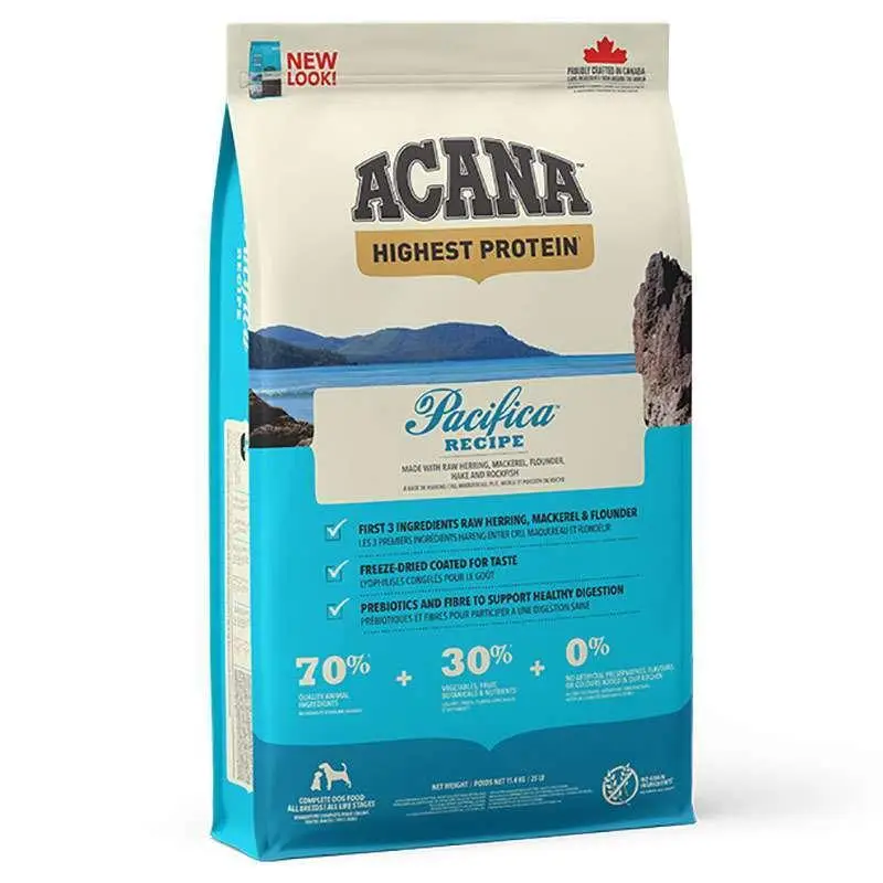 Acana Pacifica Recipe Dog (Акана Пацифика Рецип Рыба) сухой корм для собак всех пород на всех стадиях жизни 11.4 кг Запорожье - изображение 1