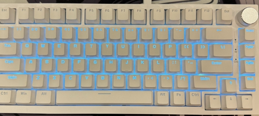 Ajazz AK820 белая!ГАРАНТИЯ! механическая клавиатура RGB для игр CS2 Valorant новая. Харьков - изображение 4