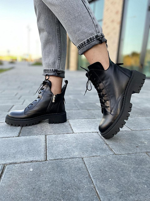 Rosta Черевики жіночі ROSTA 3065 чорні (зима, шкіра натуральна) (4808) 37р.38р.41р. 41 Коломия - фото 8