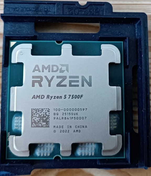 НОВИЙ Процесор AMD Ryzen 5 7500F AM5 Tray. Київ - фото 3