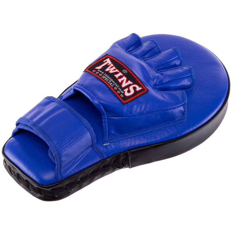Лапа Пряма подовжена для боксу та єдиноборств TWINS PML-9-L ліва розмір 36x19x6 см синій Київ - фото 4
