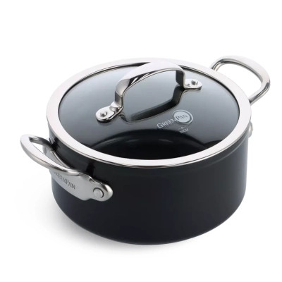 Кастрюля GreenPan Barcelona Pro, 24 см, 4,9 л (CC005334-001) Винница - изображение 1