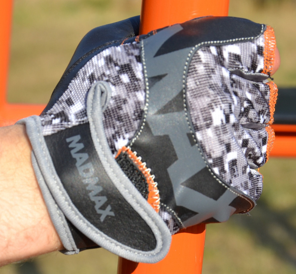 Рукавички для фітнесу MadMax MFG-831 Mti 83.1 Grey/Digital Camo M Луцьк - фото 5
