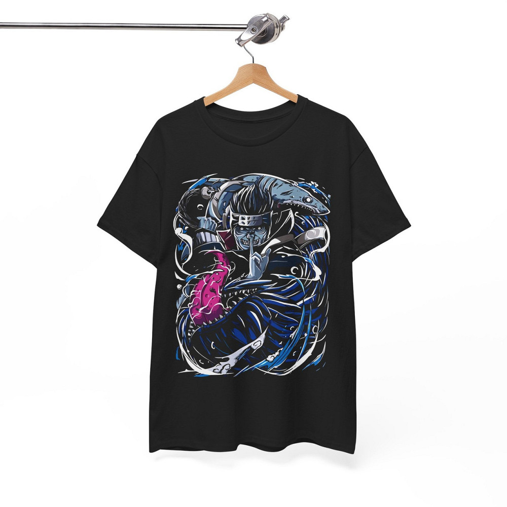 Футболка аниме Наруто оверсайз (S/M/L) Черний AnimeJ0261 Днепр - изображение 6