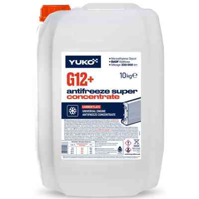 Антифриз Yuko CONCENTRATE Super G12+ черв. ПЕ кан.9л (10 кг.) (4823110400678) Вінниця