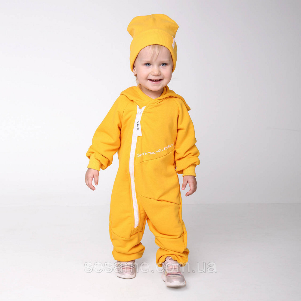 Комбінезон трикотажний ромпер Драйв Жовтий Харків - фото 5