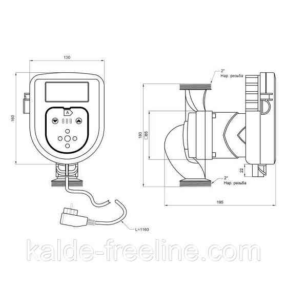 Насос циркуляційний Thermo Alliance LPSA 32/80/180 Харків