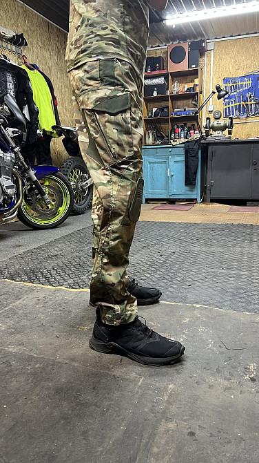 Штани чоловічі міцні військові армійські піксель із наколінниками Корд саржа Одеса - фото 8