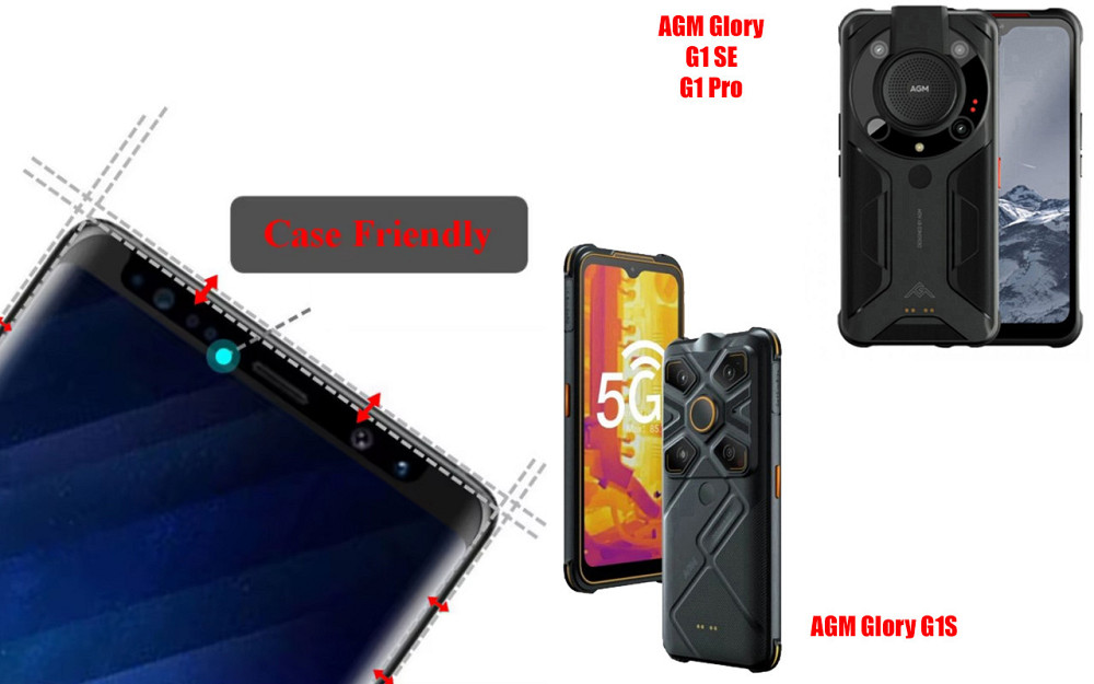 Захисне скло HyperGlass Pro для AGM Glory G1 SE, G1S, G1 Pro – максимальна чутливість та захист Київ - фото 4