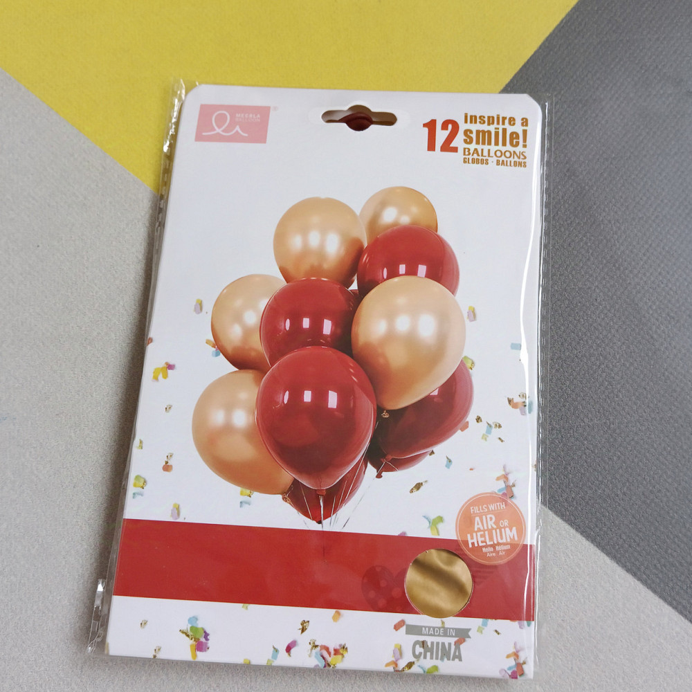 Набор шариков 12шт для праздника для фотозоны 011003 Киев - изображение 1