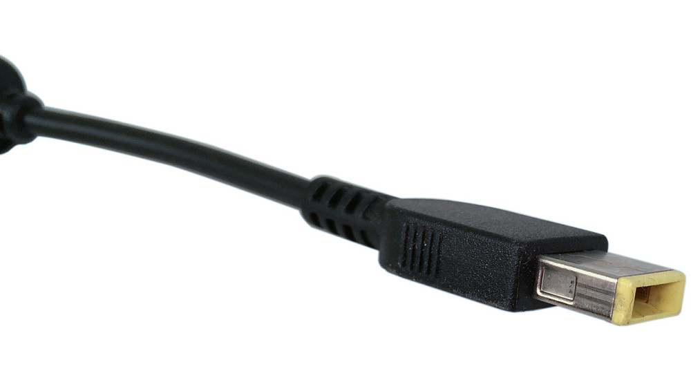 Кабель питания c разъемом DC 11 х 4.5 mm для ноутбука Lenovo с фильтром (прямоугольный - плоский) Полтава - изображение 1