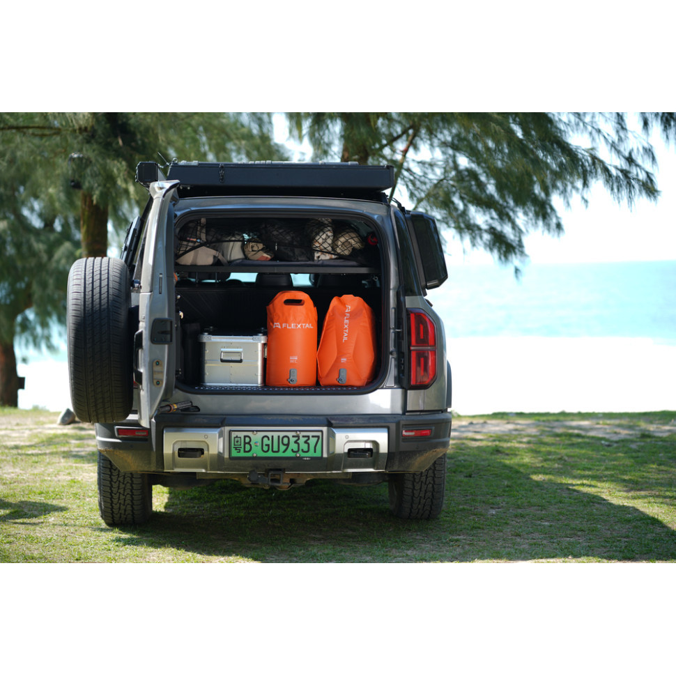 Душ із ємністю для води та насосом Flextail Tiny Shower Bag 20 л Жовтогарячий Вінниця - фото 9