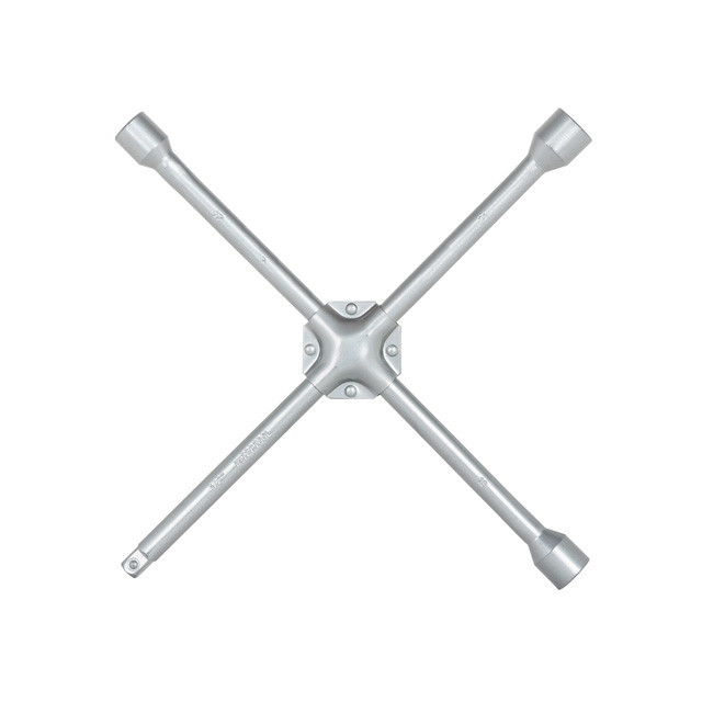 Ключ балонний хрестовий, укріплений, 1/2", 406×16 мм, 17×19×21 мм, професіональний INTERTOOL HT-1603 Київ - фото 2