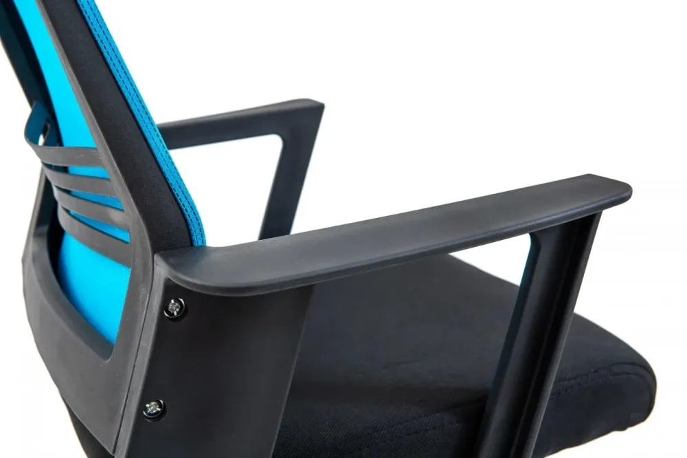 Офісне Крісло Керівника Richman Stick Сітка Черно-синій Київ - фото 4