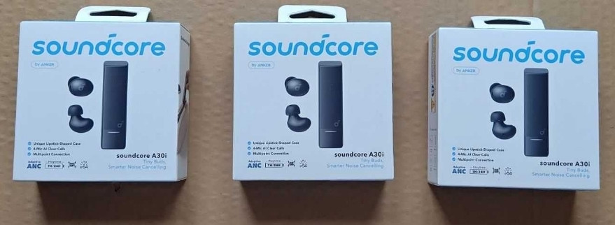 Гарнитура Anker Soundcore A30i black и кейс Киев - изображение 2
