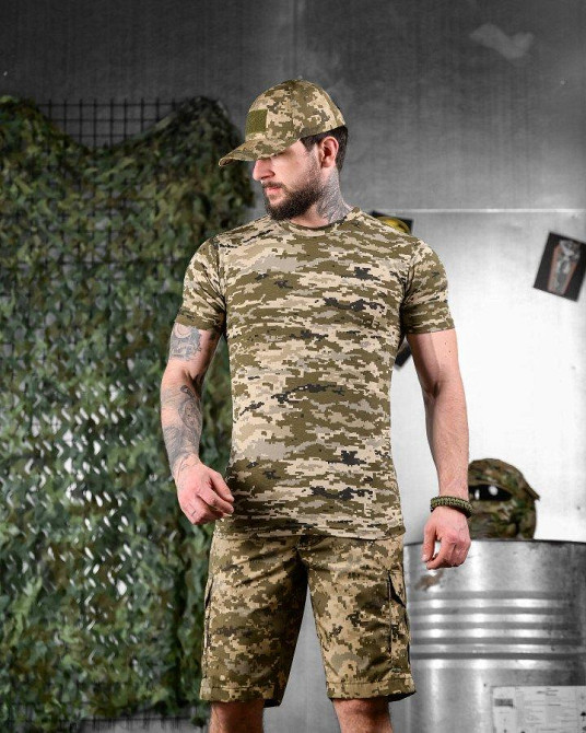 Летний тактический костюм NAUTILUS 4в1  пиксель ДЛ6998 Одесса - изображение 2