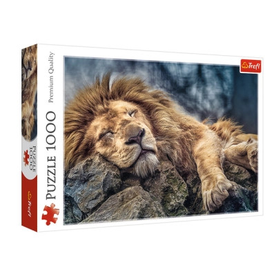 Пазл Trefl Сплячий лев 1000 елементів (5900511104479) Вінниця - фото 1