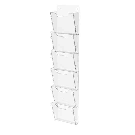 Кишеня буклетниця EKOSTAR А5 6 ярусний вертикальний Київ