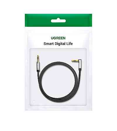 Аудиокабель UGREEN 3.5mm, 3 метра, черный Киев