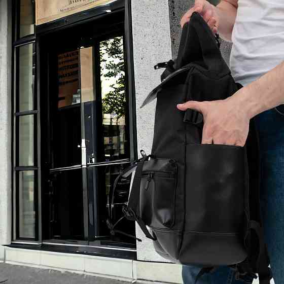 Рюкзак для городской жизни, Городской рюкзак для ноутбука тканевый Женский однотонный ноута SM-88 Львов