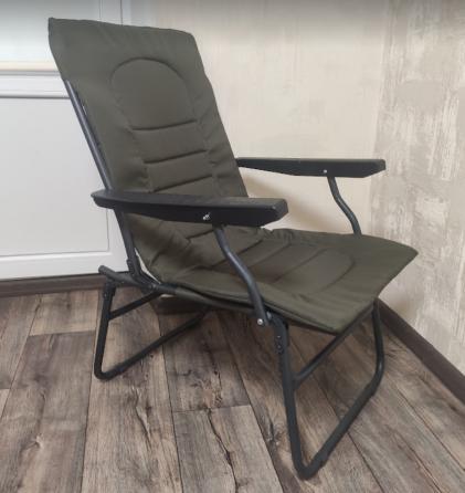 Крісло коропове рибальське складане 89*65*47 / Стілець туристичний складаний Vista Lux Кривий Ріг