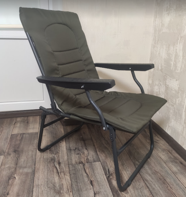 Кресло карповое для рыбалки складное 89*65*47 Vista Lux с подлокотниками / Стул туристический Кривой Рог - изображение 3