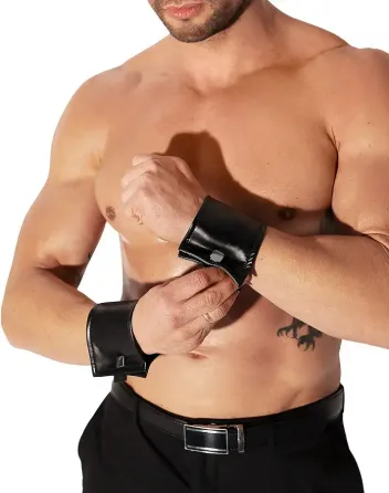 Пара чоловічих наручних гаманців Noir Handmade H075 Pair of wrist wallet with hidden zipper Львів