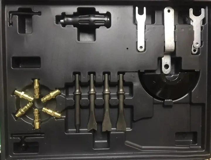 Універсальний набір пневмоінструментів  TIREX   пневмонабір для гаража та сервісу TRATK24 24 ел  пневматичний інструмент у наборі Львів - фото 2